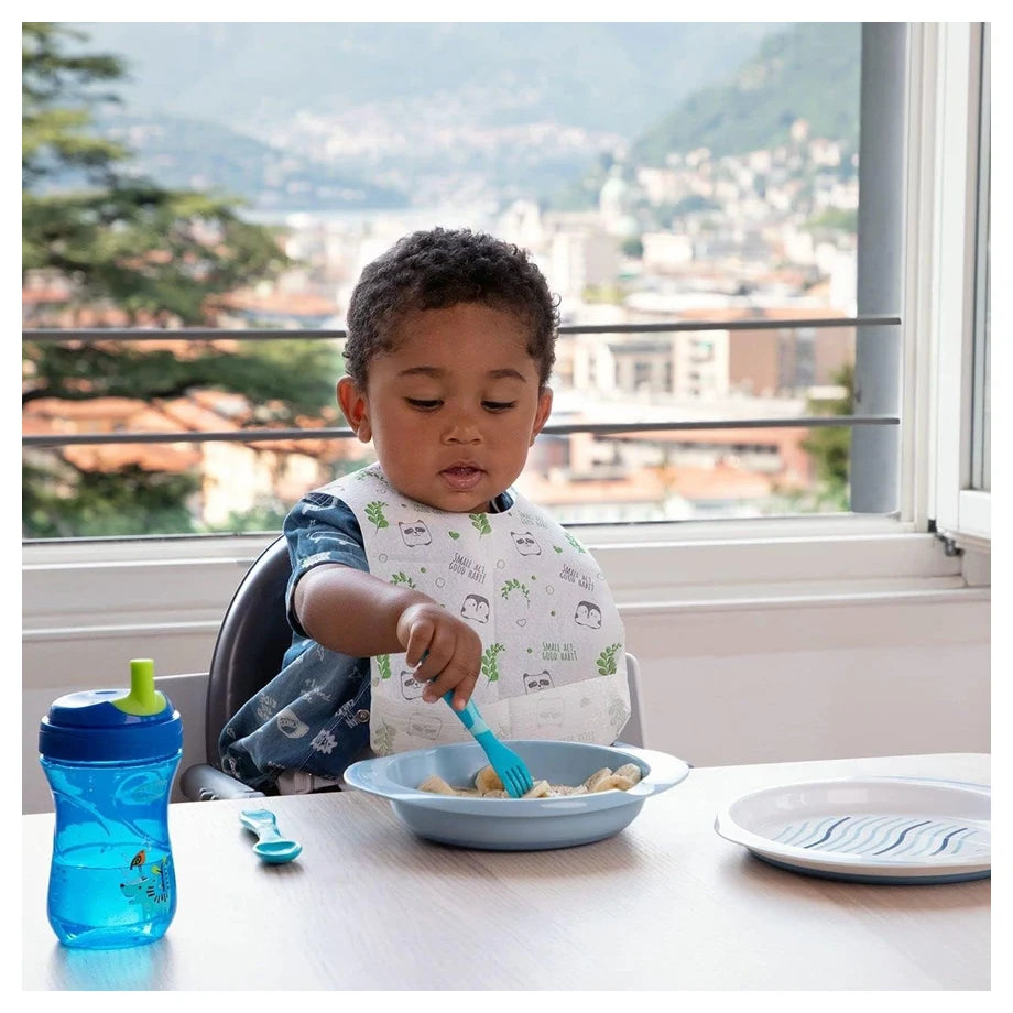 Chicco Weaning Set 12M+ Boy (Blue)