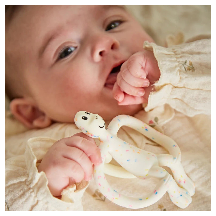 Matchstick Monkey Teething Toy (Confetti) Matchstick Monkey Teething Toy (Confetti)