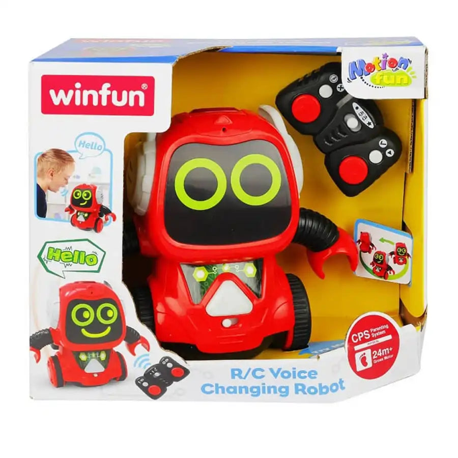 روبوت Winfun R/C لتغيير الصوت روبوت Winfun R/C لتغيير الصوت
