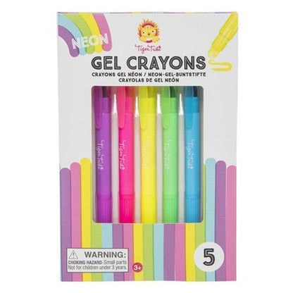 Tiger Tribe Neon Gel Crayons