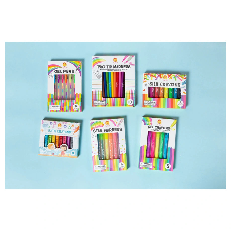 Tiger Tribe Neon Gel Crayons