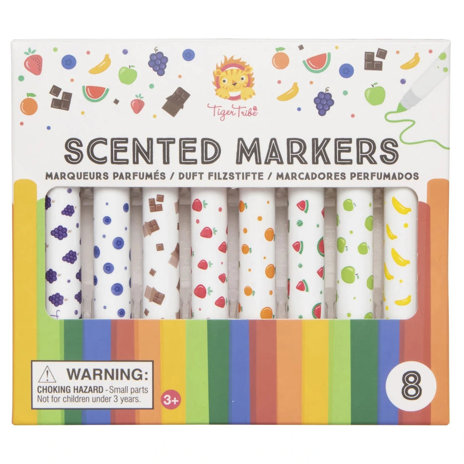 Tiger Tribe Fruity Scented Coloured Markers