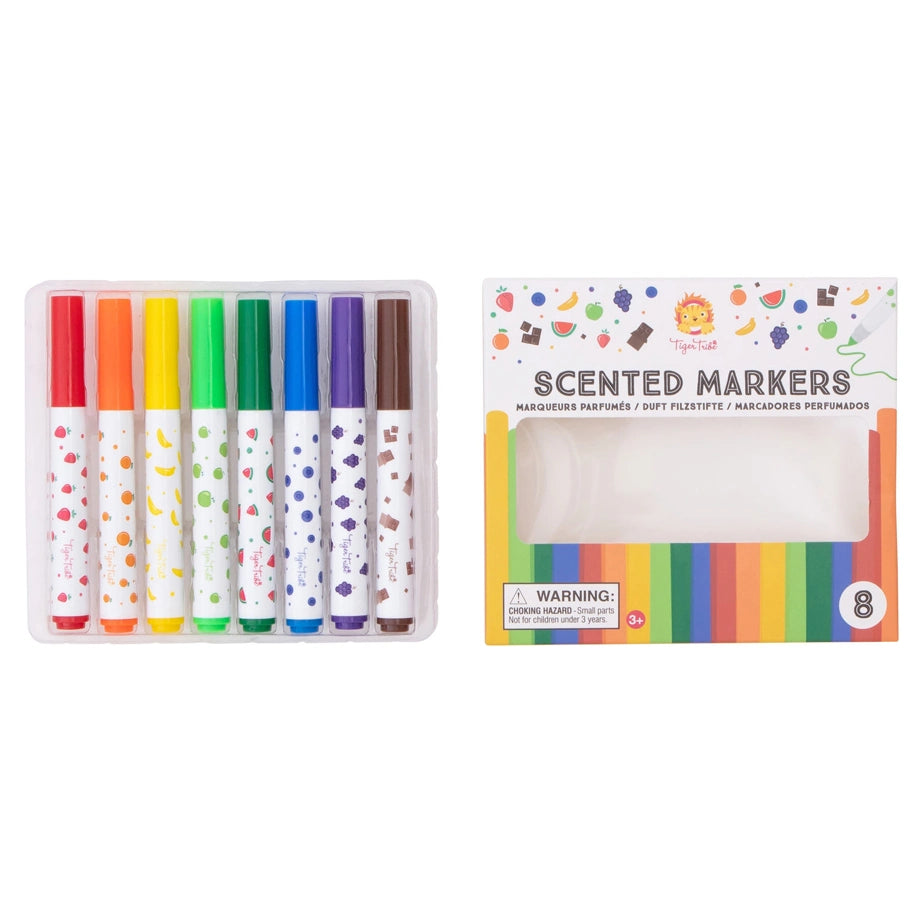 Tiger Tribe Fruity Scented Coloured Markers