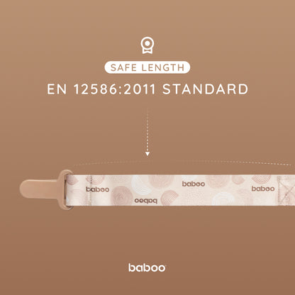 Baboo Baby Pacifier Clip (Au Naturale)