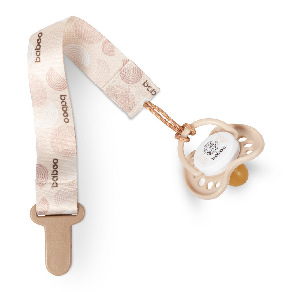 Baboo Baby Pacifier Clip (Au Naturale)