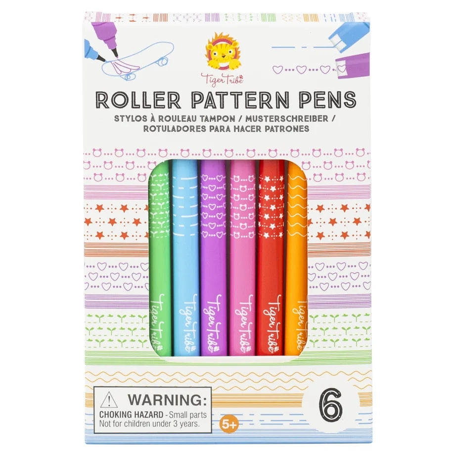 Tiger Tribe Roller Pattern Pens