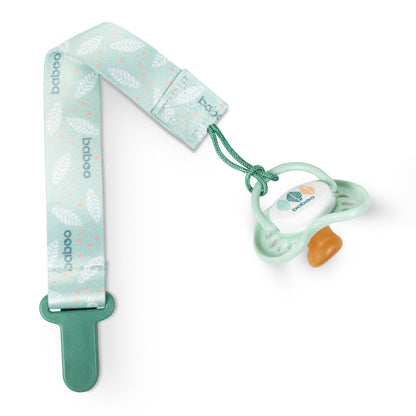 Baboo Baby Pacifier Clip (Peachy Keen)