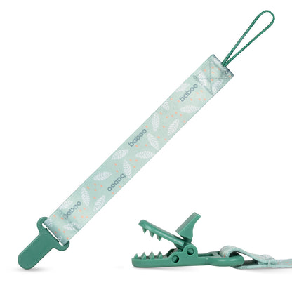 Baboo Baby Pacifier Clip (Peachy Keen)