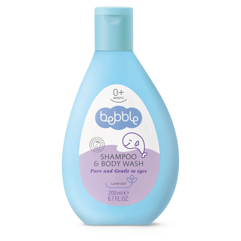 Bebble Shampoo & Body Wash Lavender 200 Ml