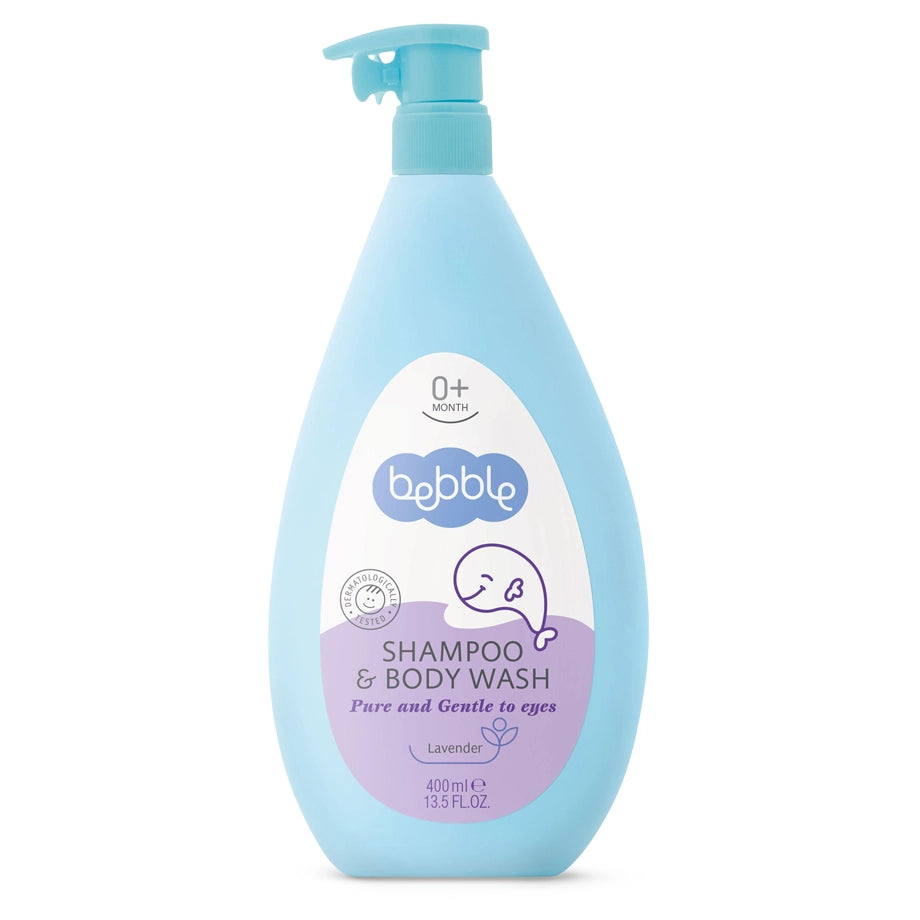 Bebble Shampoo & Body Wash Lavender 400 Ml