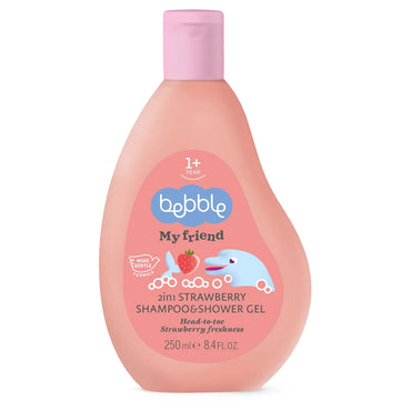 Bebble Myfriend 2In1 Strawberry Shampoo&  Shower Gel 250 Ml