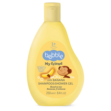 Bebble Myfriend 2In1  Banana Shampoo & Shower Gel 250 Ml