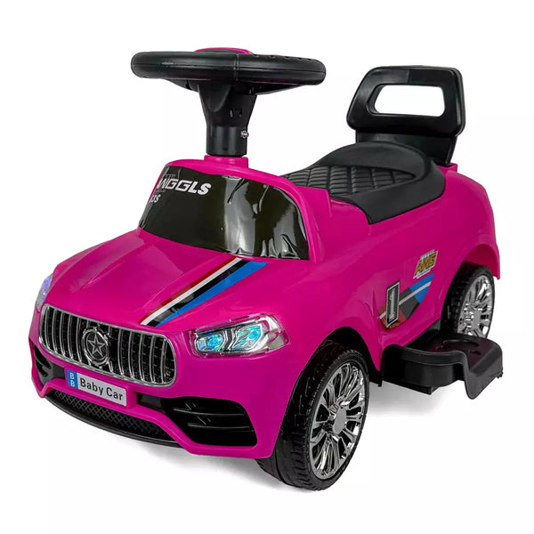 Benz Tolo Car with Light & Sound (Pink)