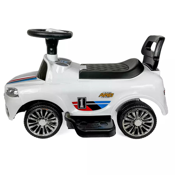 Benz Tolo Car with Light & Sound (White)