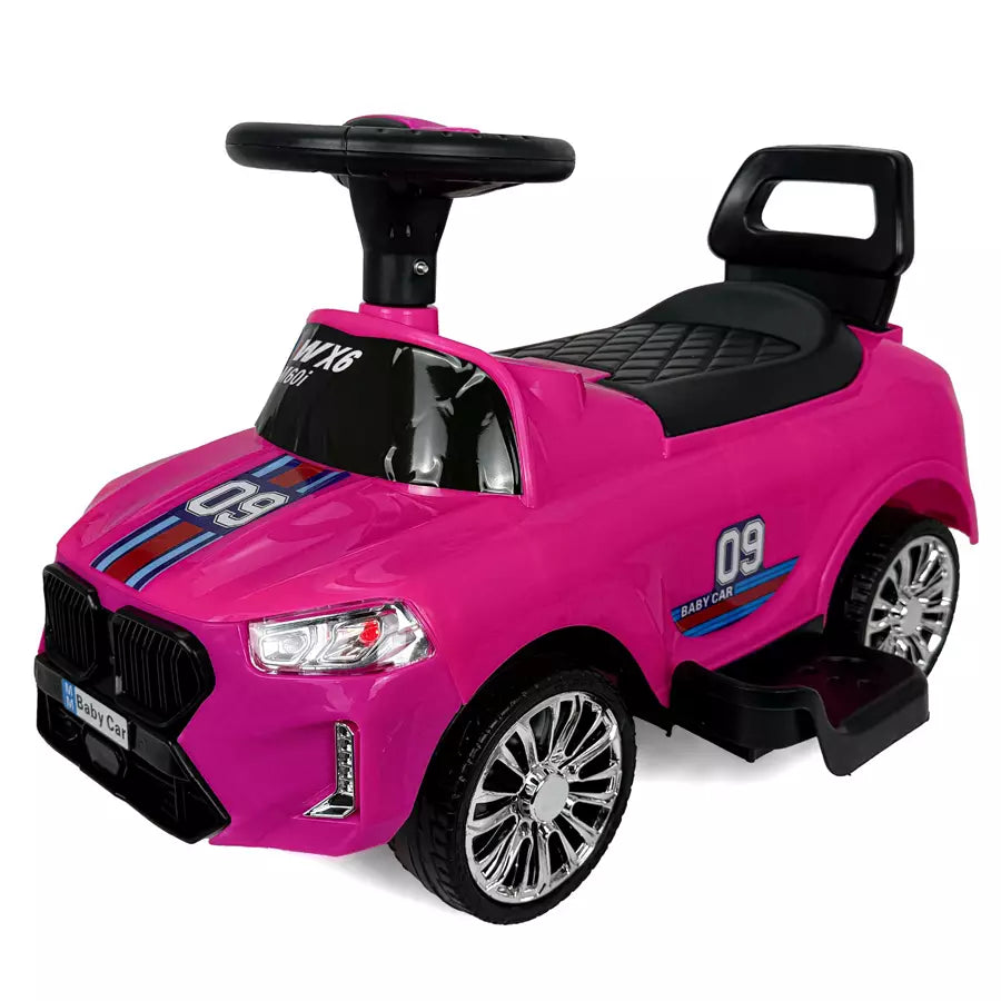 سيارة BMW Tolo مع الضوء والصوت (وردي) سيارة BMW Tolo مع الضوء والصوت (وردي)