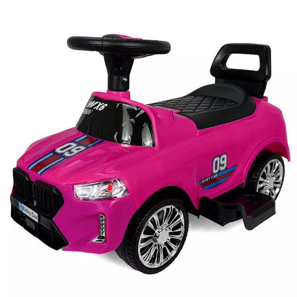 BMW Tolo Car with Light & Sound (Pink)