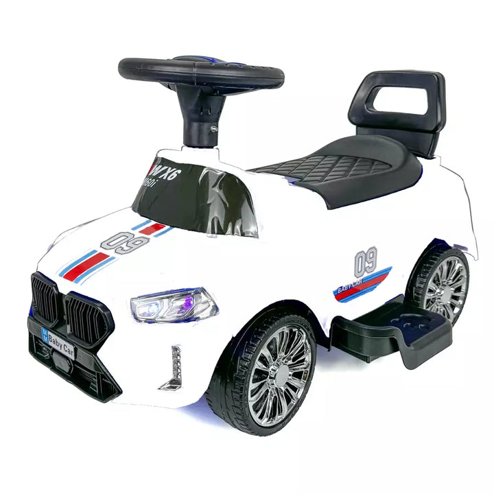 BMW Tolo Car with Light & Sound (White)