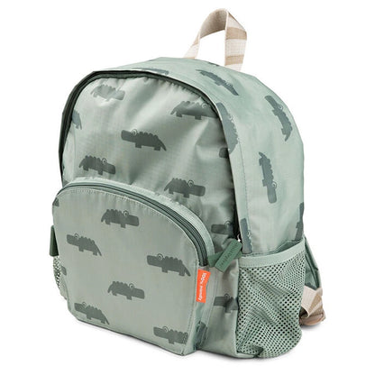 Done By Deer Kids Backpack Croco Green (Green)