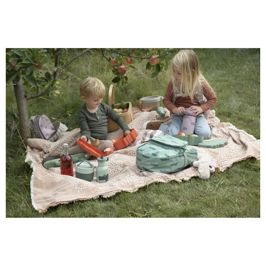 Done By Deer Kids Backpack Croco Green (Green)