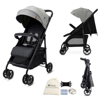 Neobreez Vomx1 Ultra Lightweight Stroller (Medium Gray)