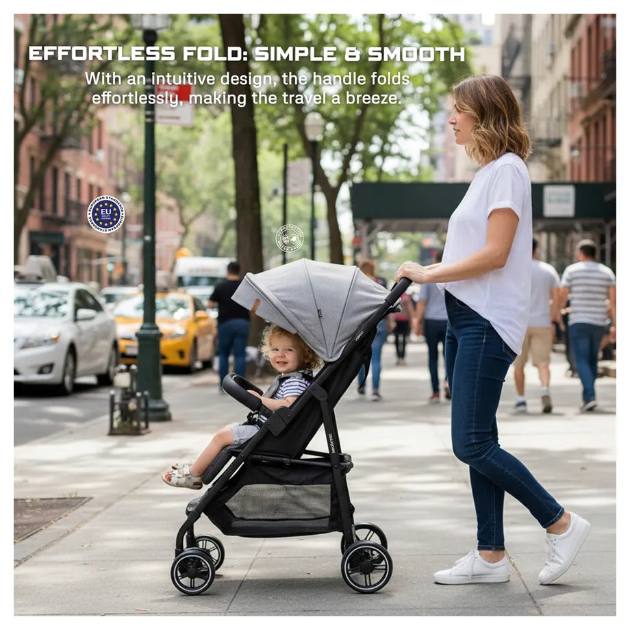 Neobreez Vomx1 Ultra Lightweight Stroller (Medium Gray)