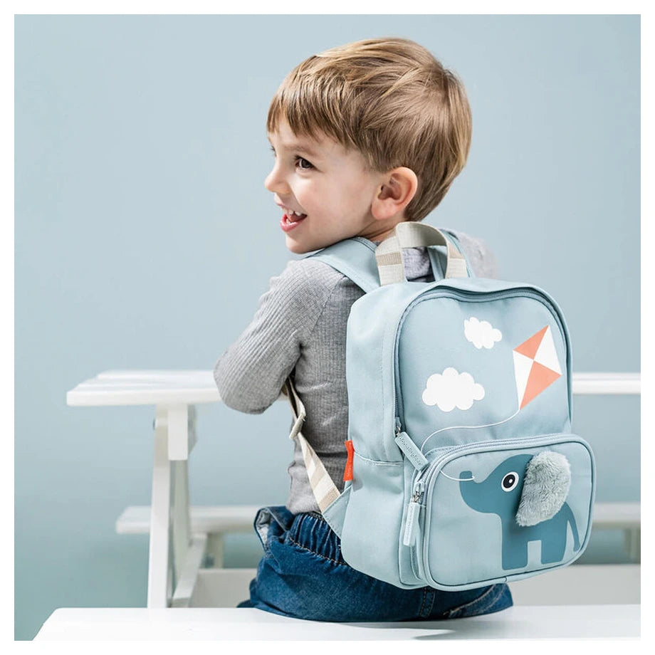 Done By Deer Kids Canvas Backpack Elphee Blue (Blue)