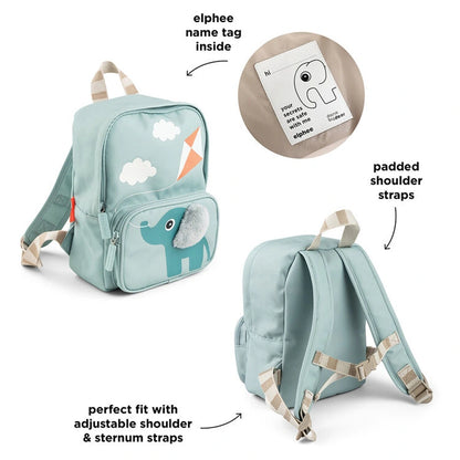Done By Deer Kids Canvas Backpack Elphee Blue (Blue)