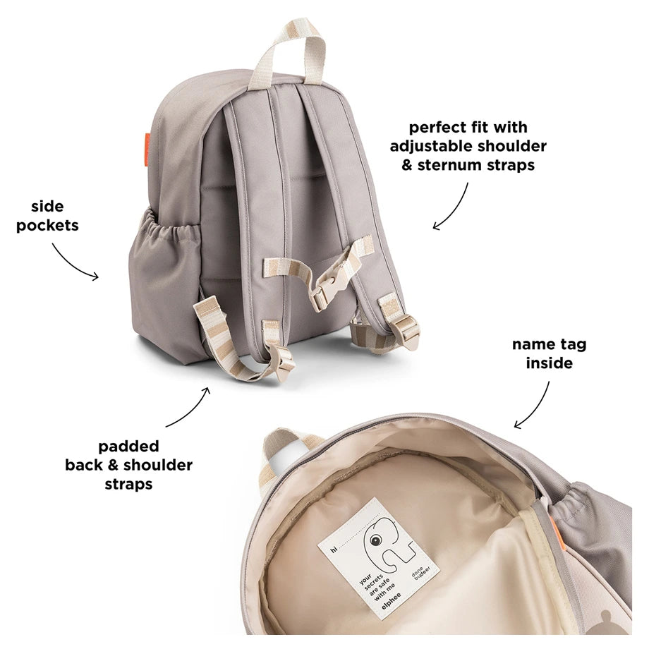Done By Deer Kids Backpack Celebration Sand 7.5L (Sand)