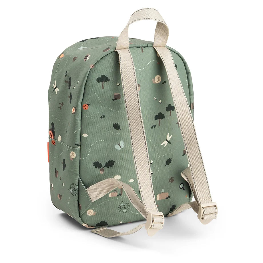 Done By Deer Kids Backpack Tiny Trails (Green, 7.5 L)