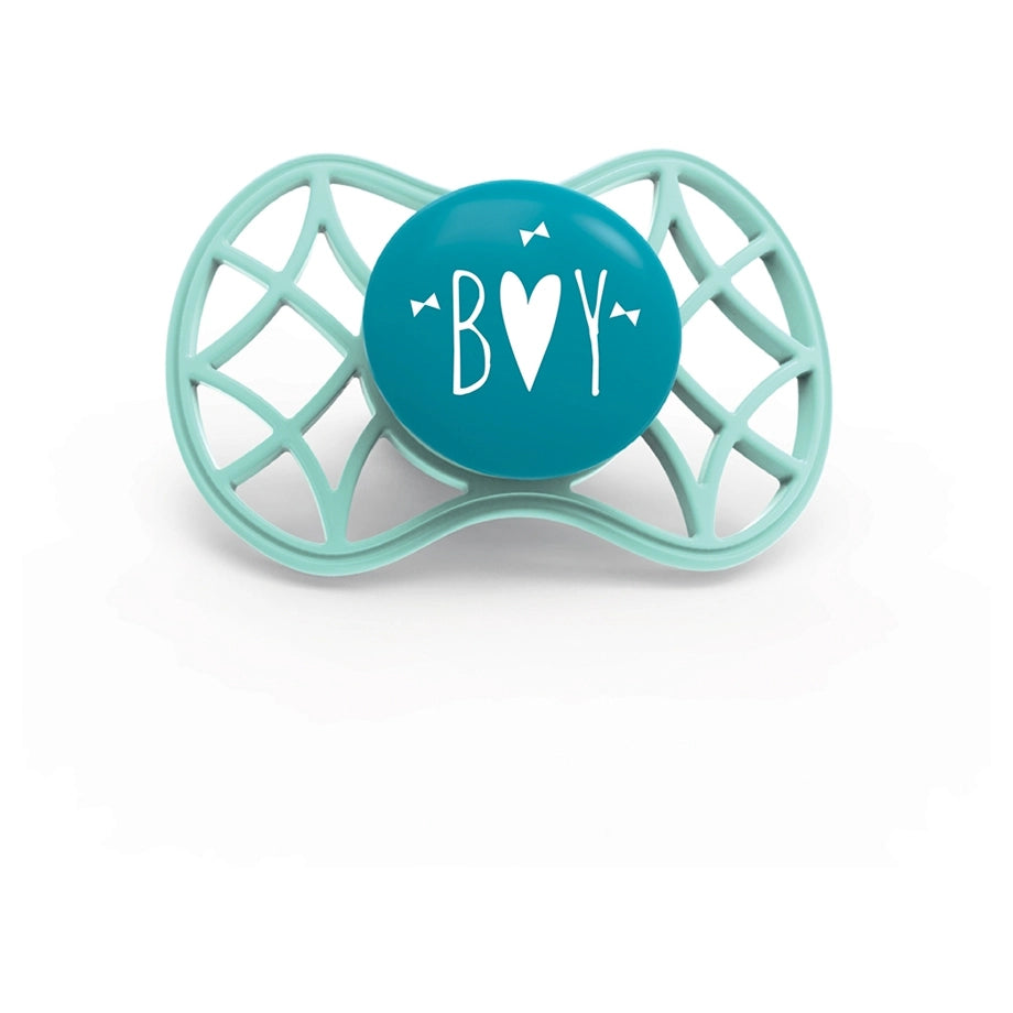 Nuvita Air55 Cool Orthodontic Soother 0M+ (Nile Green)
