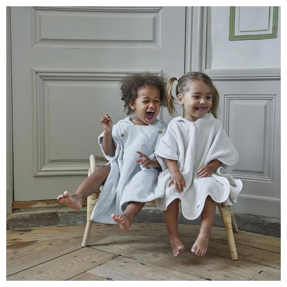 Elodie Bath Poncho (Vanilla White)