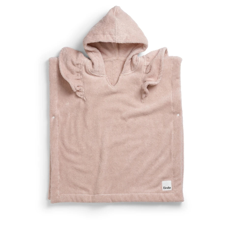 Elodie Bath Poncho (Powder Pink)