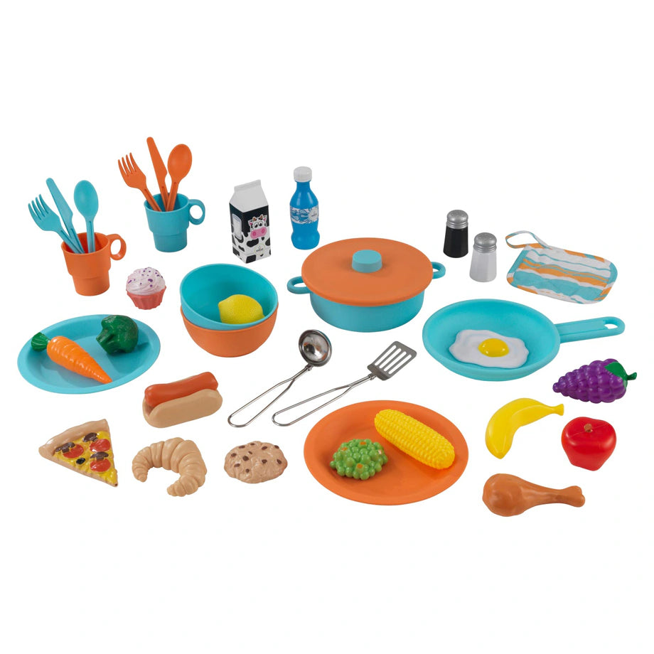 KidKraft All Time Play Kitchen With Accessories KidKraft All Time Play Kitchen With Accessories