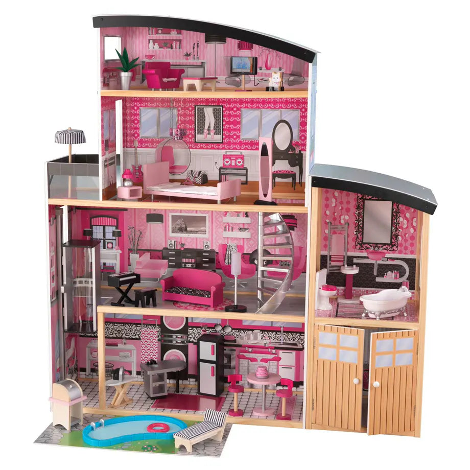 KidKraft Sparkle Mansion Dollhouse KidKraft Sparkle Mansion Dollhouse