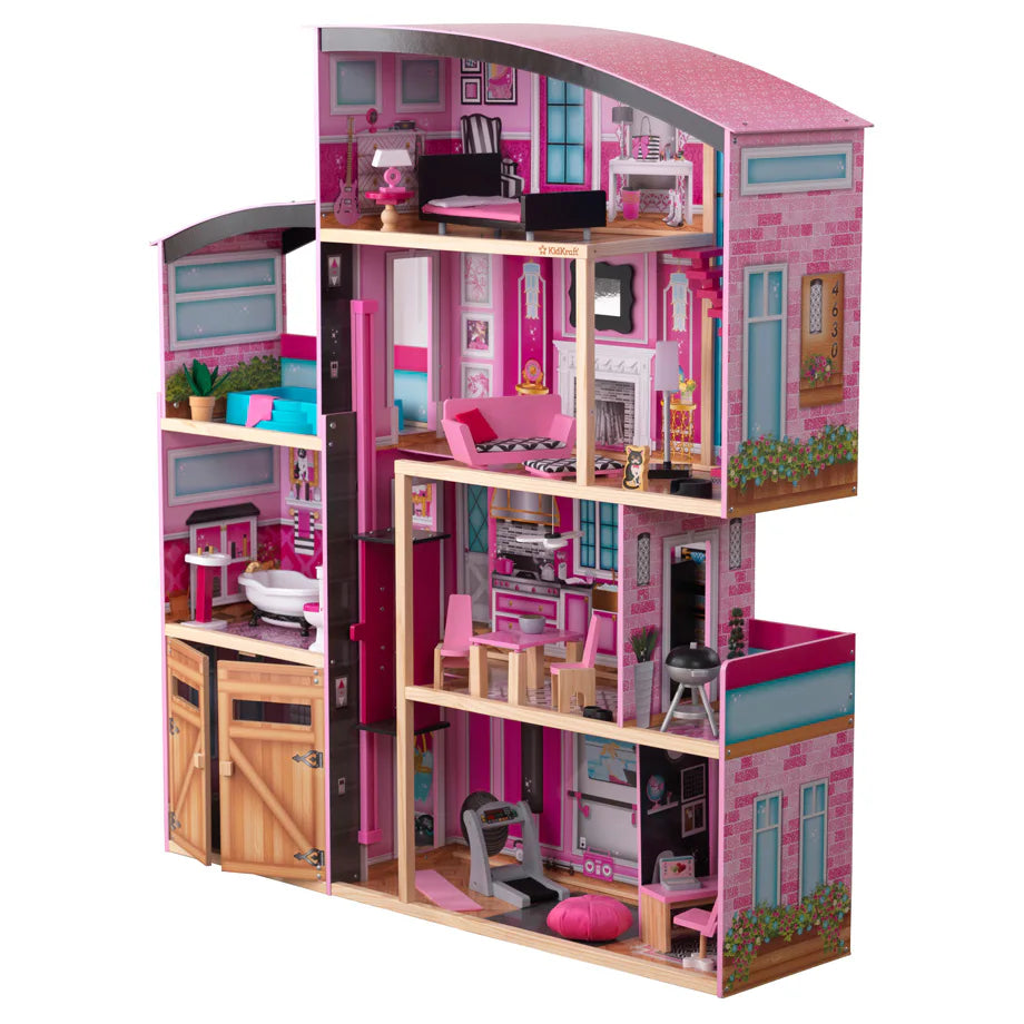 KidKraft Shimmer Mansion Dollhouse KidKraft Shimmer Mansion Dollhouse