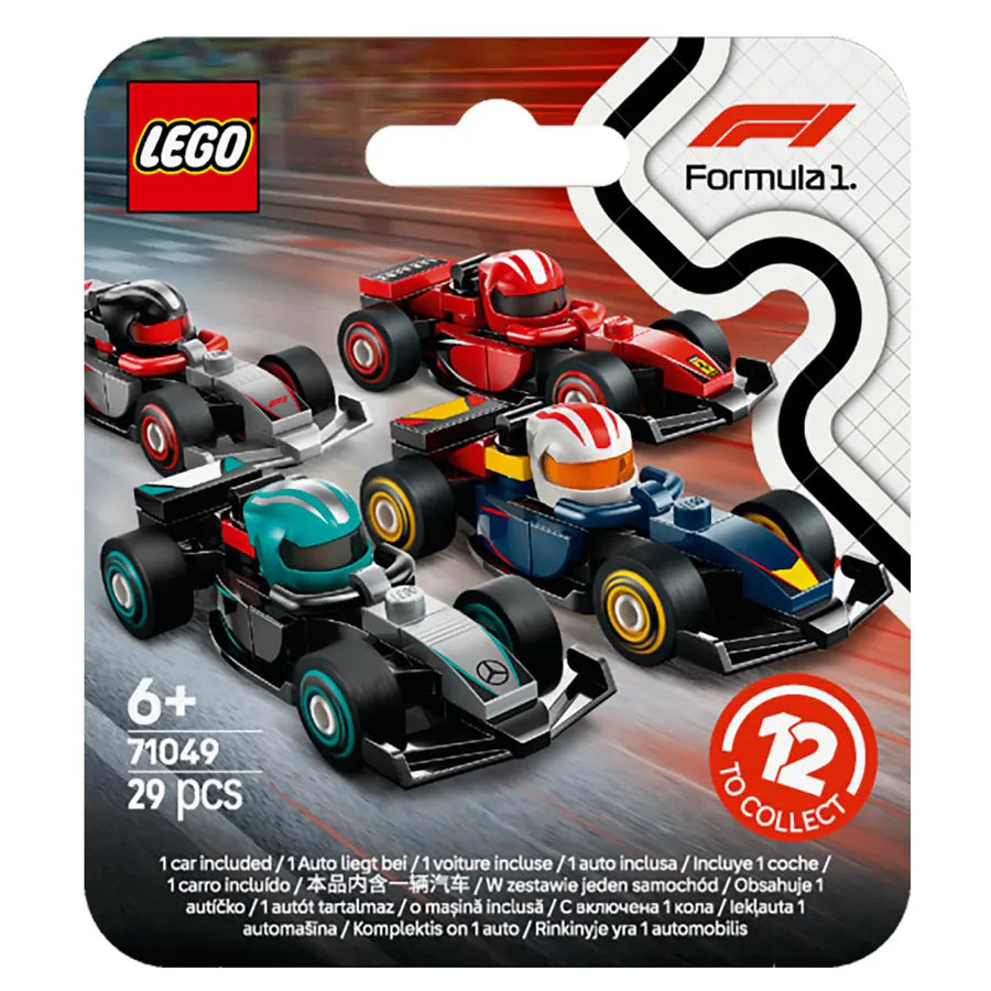 Lego F1 Collectible Race Cars