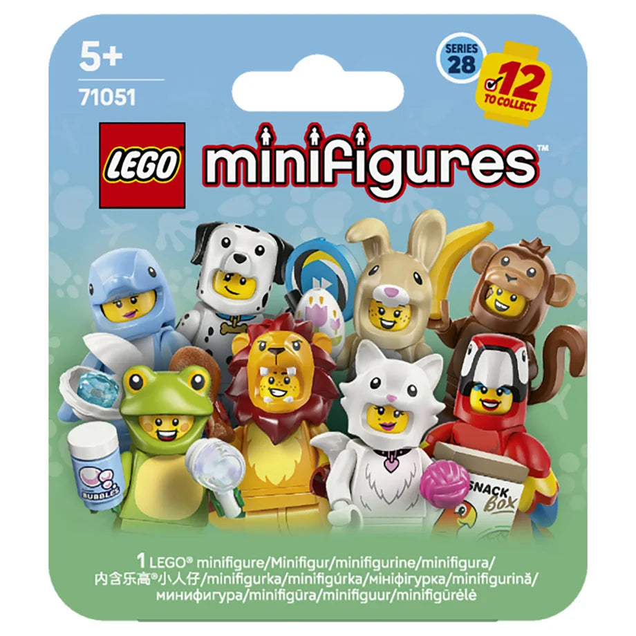 LEGO Minifigures Animal Series 28 Mystery Box 71051 Toy Building Toy Set (7 Pieces)