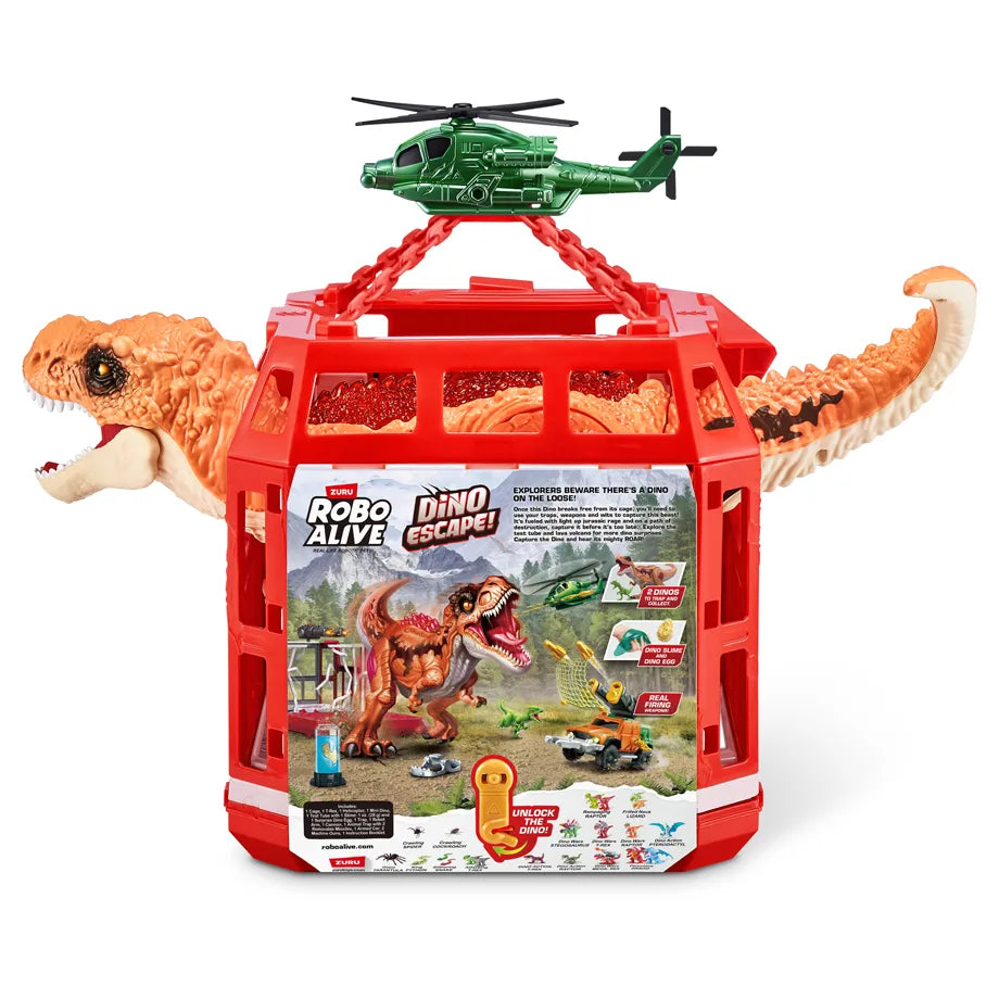 ZURU Robo Alive Dino Escape Series 1 Dino Playset (4Pcs)