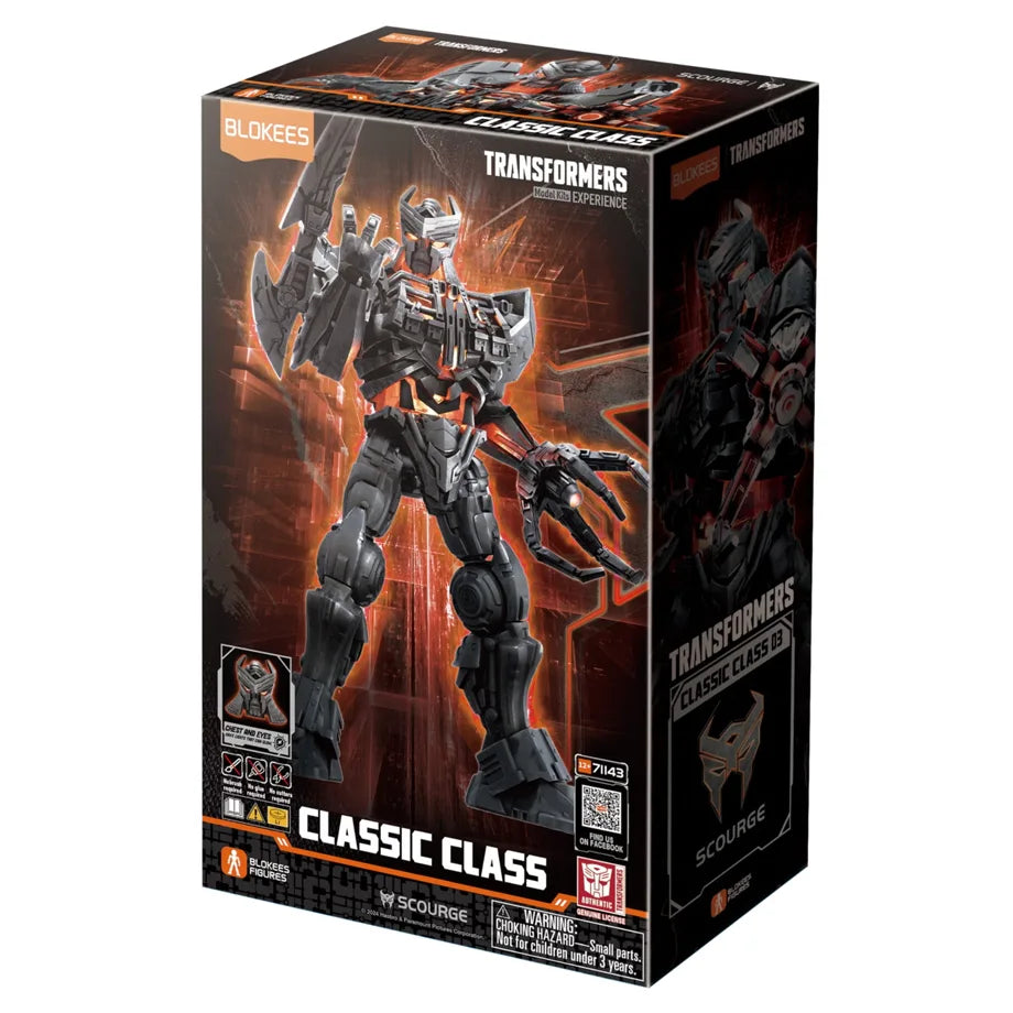 Blokees Transformer Classic Class Scourge Model Kit (60 Pieces)