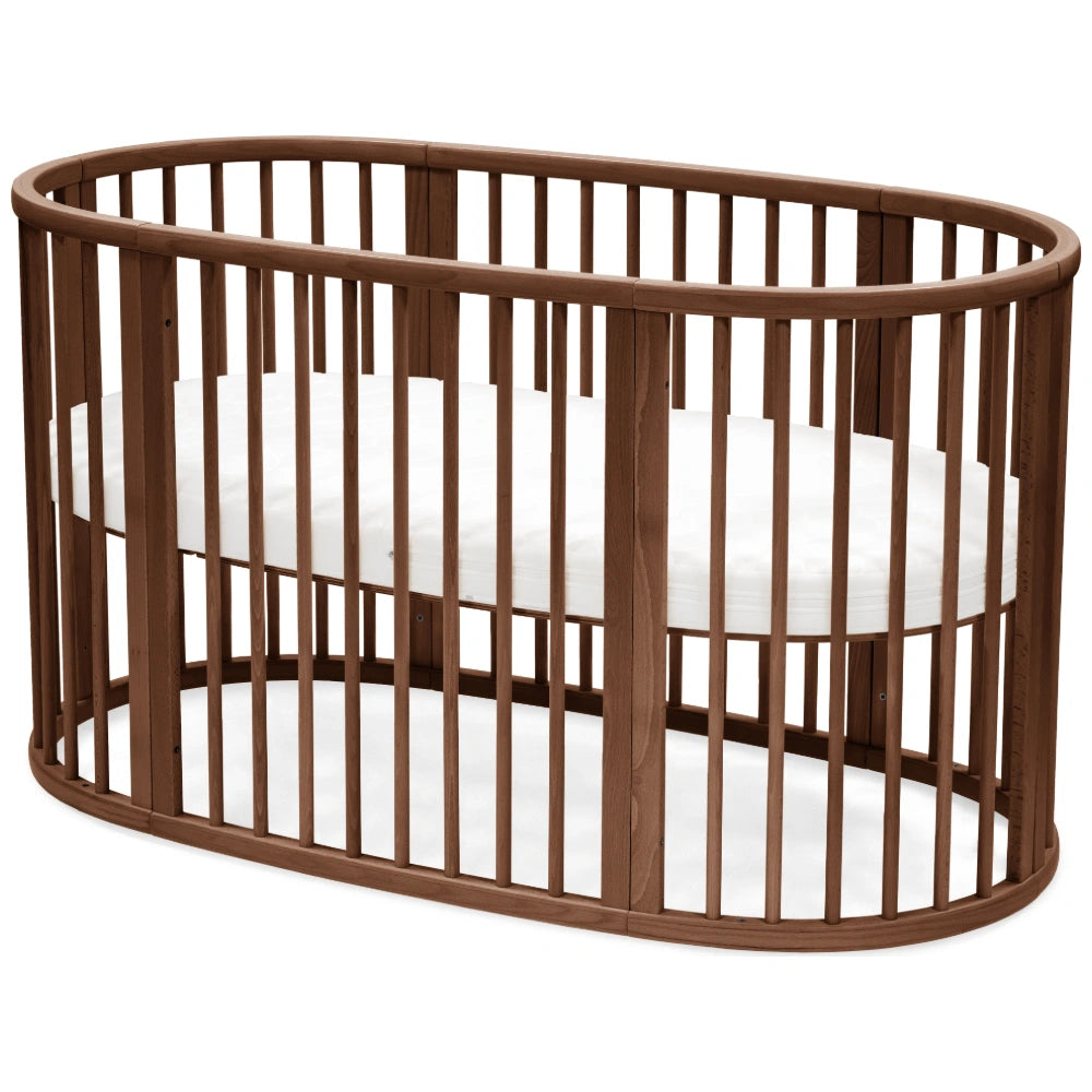 Stokke Sleepi Bed Warm Brown +Stokke Sleepi Bed Mattress White