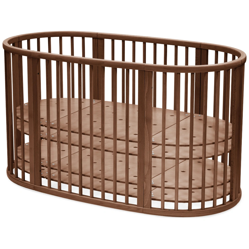 Stokke Sleepi Bed Warm Brown +Stokke Sleepi Bed Mattress White