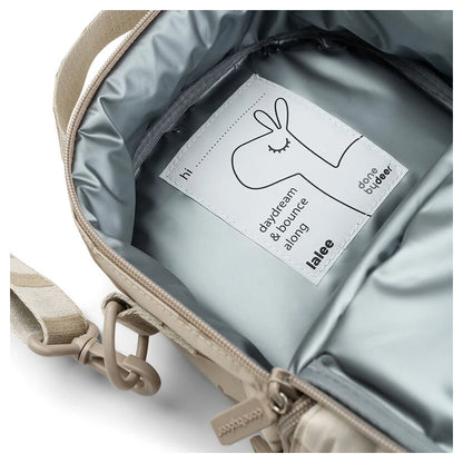 Done By Deer Kids Insulated Lunch Bag Lalee Sand (Sand)