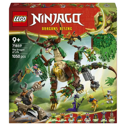 LEGO NINJAGO The Dragon of Life 71859 Building Toy Set (1050 Pieces)