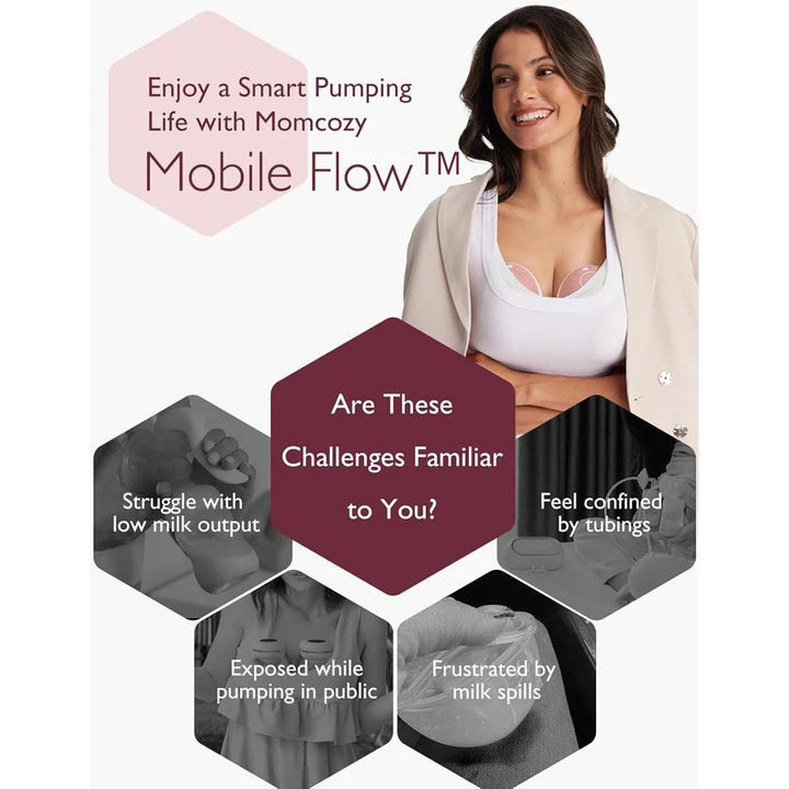 Momcozy Mobile Flow M9 Double Breast Pump