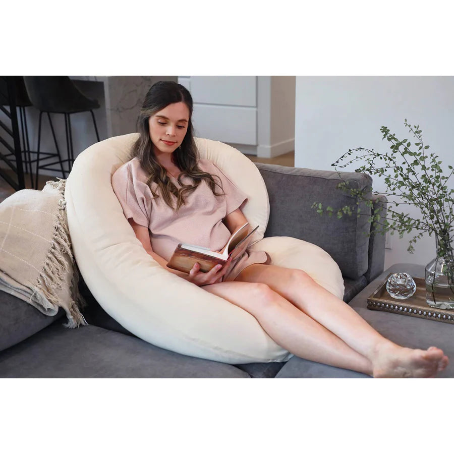 Pharmadoc C Shape Pillow with Organic Cover (Jersey Fabric)
