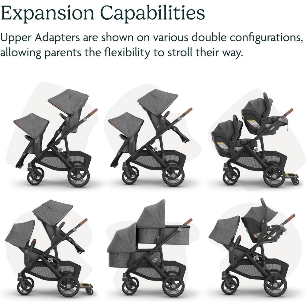 britax b ready g3 configurations Uppababy Vista V2/V3 Upper Adapters for Toddler Seat