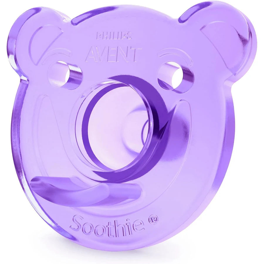 Philips Avent Soothie Sil 3m+ Girl (Pack of 2)