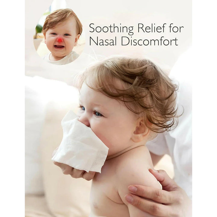 Momcozy Nose Saline Baby Wipes (Pack of 12)