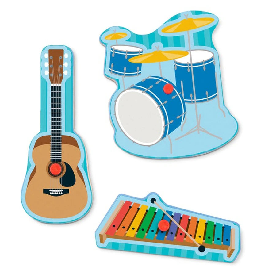 Melissa and Doug Musical Instruments Sound Puzzle