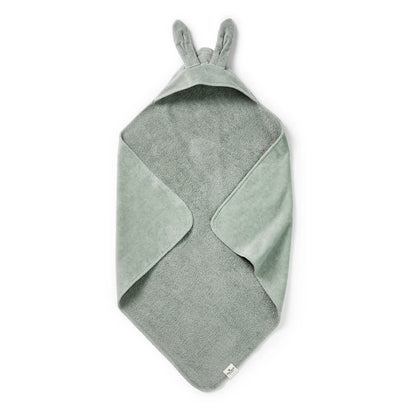 Elodie Hooded Towel (Mineral Green)